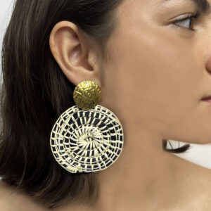 KINA BLACK Aretes